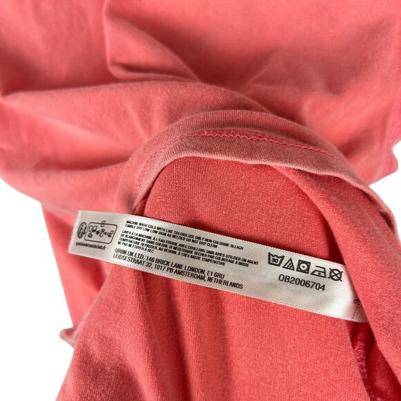 Free People Movement Coral V Neck Cap Sleeve Cropped Athleisure T Shirt M - Picture 5 of 6